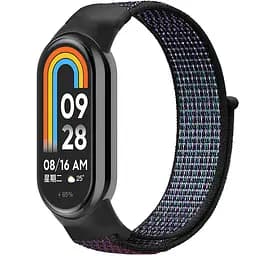 Ремінець Nylon New для Xiaomi Mi Band 8/9/10 Dark Purple