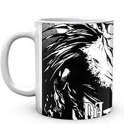 Кружка GeekLand Death Note Рюк Черно-белая С яблоком CP 03.380.555 330 мл белая