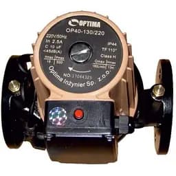 Насос циркуляційний фланцевий Optima OP40-130 220 мм + кабель з вилкою - мініатюра 2
