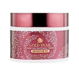 Крем для лица Муцин улитки Gold Snail Moisture Whitening Cream Enough 50 мл