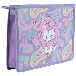 Папка на молнии Kite Rainbow Catcorn A4+ ( K24-428-1)