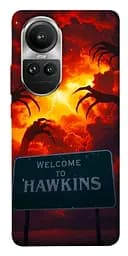 Чохол Demsky Welcome to hawkins для Oppo Reno 10