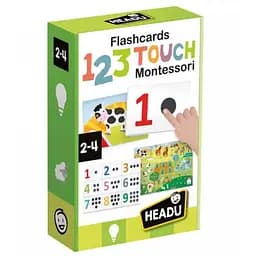 Настільна гра Headu Монтессорі. 123 Доторкнись (Montessori. Flashcards: 123 Touch) (MU54891)