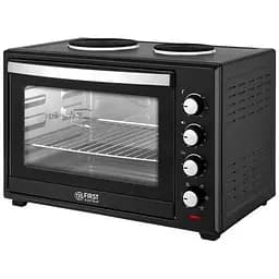 Електрична піч First FA-5045-5 3400Вт 5 режимів 60 л з конфорками, конвекцією, рожном, грилем та підсвічуванням