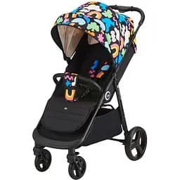 Коляска прогулочная Kinderkraft Grande Plus Happy Shapes (KSGRAN00HAP0000)