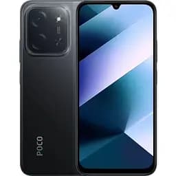 Смартфон Poco C85, черный, 2 Nano-SIM, 6.9" (1600х720, IPS, 120 Гц), MediaTek Helio G81-Ultra (8 ядер), Mali-G52 MP2, RAM 6GB, ROM