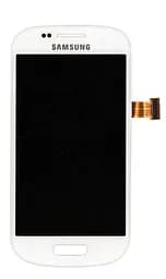 Матриця з тачскріном модуль Samsung Galaxy S3 mini GT-I8190 білий
