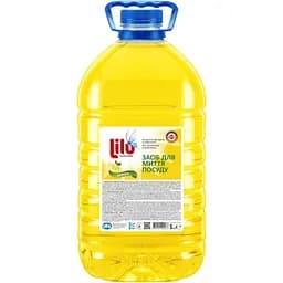 Засіб для миття посуду Lilu Лимон 5 л ПЕТ