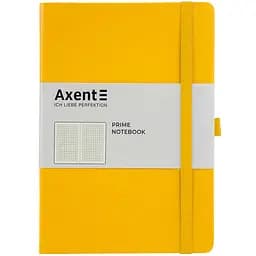 Книга записна Axent Partner Prime клітинка 145x210 мм 96 аркушів жовта (8305-08-A)