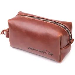 Кожаная косметичка мужская GRANDE PELLE 15х8х7 см sum0020989