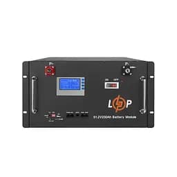 Акумуляторна батарея LogicPower 48V 230AH LiFePO4, 11776Wh з LCD RM Smart BMS 200A