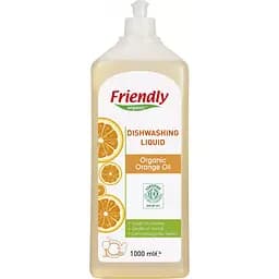Органічний засіб для миття посуду Friendly Organic Апельсинове масло 1 л