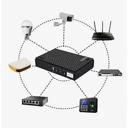 ДБЖ UPS для роутера 36W DC1036P, 10400 mAh Black DC 5/9/12V, 5.5x2.5mm, USB, POE для конвертера, ONU, камери - мініатюра 6