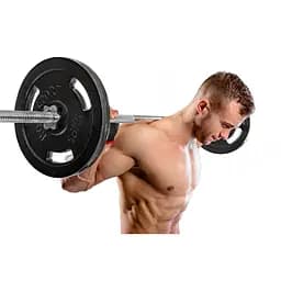 Набір STRONG 119кг з прямим, W-подібним і гантельними грифами - мініатюра 7