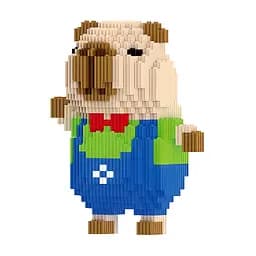 Детский конструктор Magic Blocks Капибара в костюме на 1498 деталей (7259)