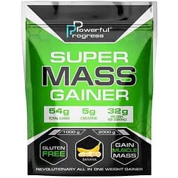 Гейнер Powerful Progress Super Mass Gainer 1 кг Ice cream