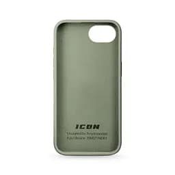 Силиконовый чехол для Apple iPhone 16e/17e, ICON2 Case, зеленый, противоударный, панель, защита всего корпуса, матовая поверхность Soft Touch, выступает над дисплеем, совместим с защитными стеклами и пленками, с микрофиброй, ArmorStandart (ARM83967) - мініатюра 2