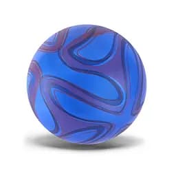Детский резиновый мяч Bambi RB24376(Blue-1) 60 граммов, диаметр 17,5 см