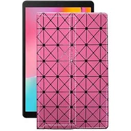 Чохол StatusCASE з екошкіри для планшету Samsung Galaxy Tab A 10.1 2019 (T510, T515) Рожевий ромб