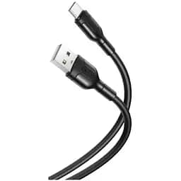Кабель XO NB212 2.1A USB cable for Type-c Чорний
