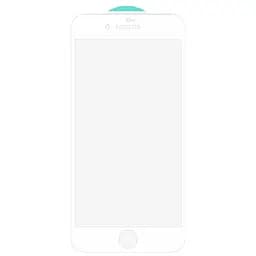 Захисне скло SKLO 3D для Apple iPhone 7 plus / 8 plus (5.5) Білий - мініатюра 2