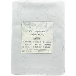 Скатертина Lefard Home Textile Alba Lurex Teflon Plata тефлонова 180х160 см (715-337) - мініатюра 4