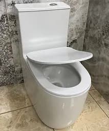 Підлоговий унітаз VBI Salina Rimless white VBI-021001, Білий - мініатюра 3