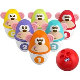 Набір для боулінгу Chicco Страйк мавпи (05228.00)