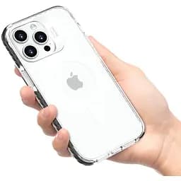 Чохол Vokamo MagSafe для iPhone 15 Pro Max з магнітом Smult Black (NVK010849) - мініатюра 7
