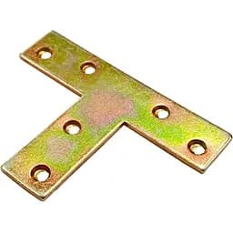 Пластина меблева стяжка TNX 70 x 50 x 16 x 2мм T-подібна (в упаковці 5 шт.)