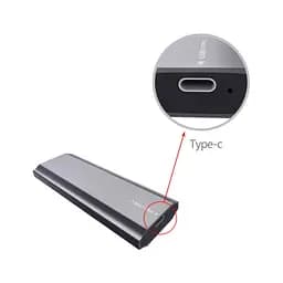 Кишеня зовнішня Dynamode M.2 SSD NVMe/SATA combo USB3.2 GEN2 USB-C (DM-CAD-SSD05) - мініатюра 3