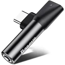 Адаптер Baseus Type-C input to 3.5 мм+Type-C L41