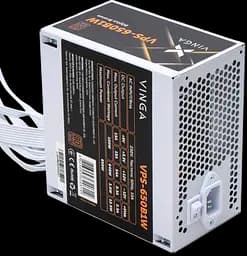 Блок живлення Vinga VPS B1 650W 80+ Bronze (VPS-650B1W) - мініатюра 2