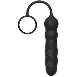 Анальний вібратор Dorcel Deep Seeker з ерекційним кільцем та пультом ДУ