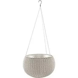 Підвісний горщик з кашпо для квітів Keter Cozies S бежевий 3.2 л (17201493506)