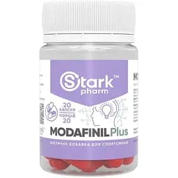 Модафініл Stark Pharm Modafinil Plus 20 капсул (100-81-3574105-20)