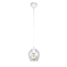 Подвесной светильник Levistella 756PR0231F-1 WH+CL, E27, 40W, металл + стекло, современный стиль