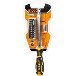 Викрутка Ingco з гнучким стрижнем 10 біт (AKSDFL1208)