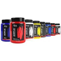 Краска акриловая Rosa Gallery Белила титановые 602, 400 мл