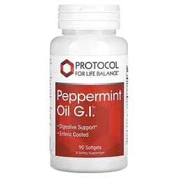 Олія м'яти перцевої Protocol for Life Balance Peppermint Oil GI 90 капсул