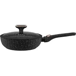 Сковорода Bollire Sicilia із кришкою та знімною ручкою 28 см (BR-1510)