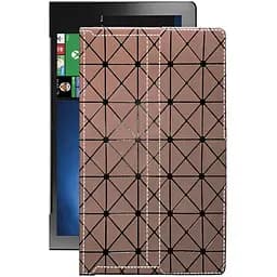 Чохол StatusCASE з екошкіри для планшету Insignia NS-P11W7100 Коричневий ромб