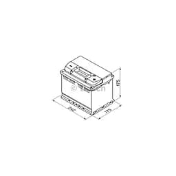 Акумулятор автомобільний Bosch 61А (0 092 S50 040) - мініатюра 6