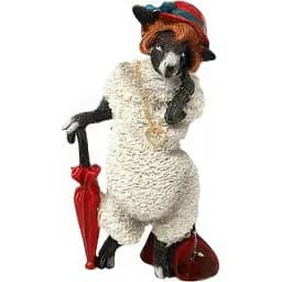 Декоративна фігурка Lefard Овечка 10х6х4 см (450-426)