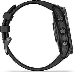 Смарт-годинник Garmin Epix Pro (Gen 2) Sapphire Edition 51mm Carbon Gray DLC Titanium with Black Band (010-02804-00) [86530] - мініатюра 8
