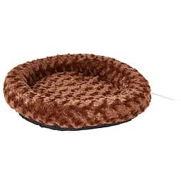 k&h Thermo-Kitty Fashion Splash лежак с электроподогревом для кошек кофейный 45.72 см 4w