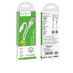 Кабель Hoco X37 Cool power charging data cable for Type-C Білий - мініатюра 2