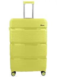 Валіза велика Milano bag 0307 поліпропілен Жовтий - мініатюра 1