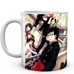 Кружка GeekLand Blue Exorcist синяя Экзорцист BE 02.01 330 мл белая