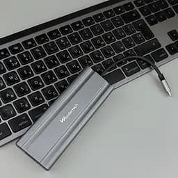 Концентратор Wondertech WT00586 Type-C Hub 10-в-1 для ноутбуків: 4x USB 3.0, 1x USB 2.0, HDMI, VGA, SD/TF, 3,5 мм jack - мініатюра 8